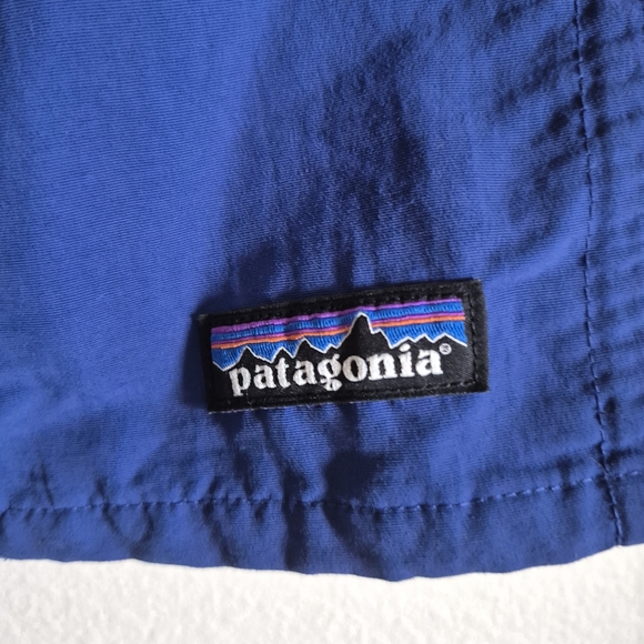 Patagonia Men's Vibrant Blue Swim Trunks - Picture 2 of 5